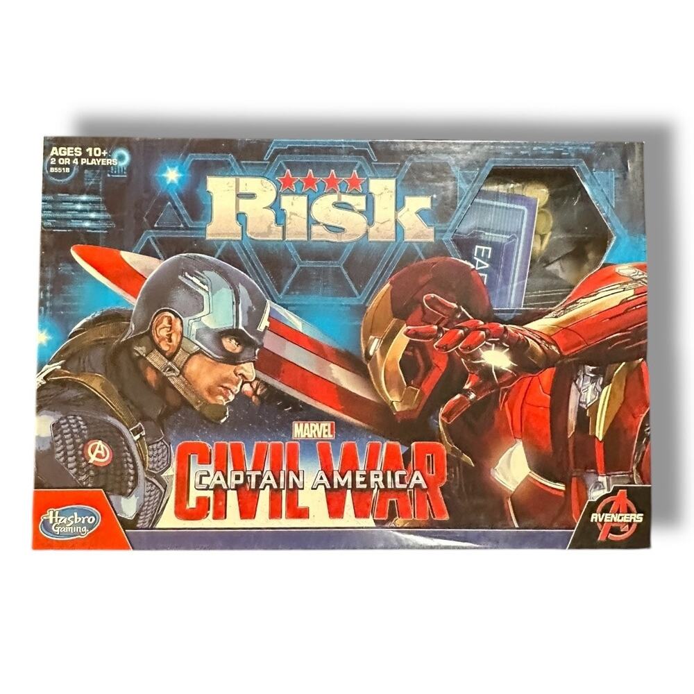 Hasbro Risk Captain America Civil War Board Game